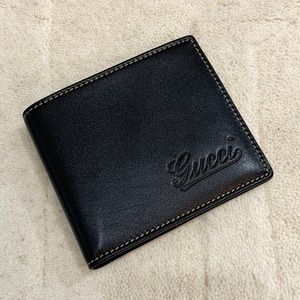 Gucci Men’s Bifold Leather Wallet